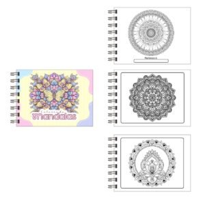 Livro de Colorir - Coleção Colorindo Mandalas 180g