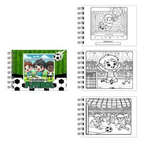 Livro de Colorir - Coleção Colorindo Futebol 180g