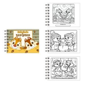 Livro de Colorir - Coleção Colorindo Tico e Teco 180g