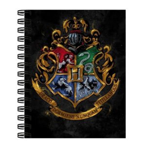 Caderno Pautado 100 folhas Herry Potter A5 14.8cm x 21cm
