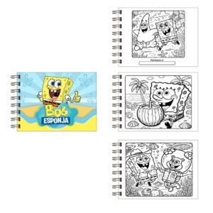 Livro de Colorir - Coleção Colorindo Bob Esponja 180g