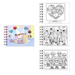 Livro de Colorir - Coleção Colorindo BTS Colors 180g