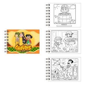 Livro de Colorir - Coleção Colorindo Chaves 180g