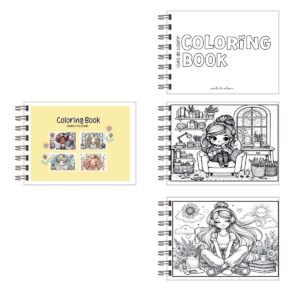 Livro de Colorir - Coleção Coloring book girls 52fls 180g