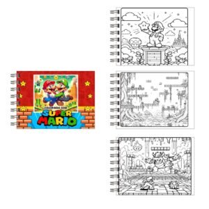 Livro de Colorir Super Mario 52 folhas 180g