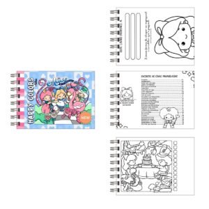 Livro de Colorir - Coleção Colorindo Alice Happy Colors 180g